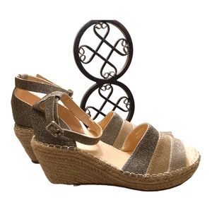 NWOT Patrizia by Spring‎ Step Espiradrills Tri Tone Metallic Size 6.5/7
